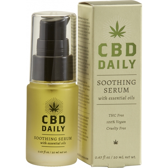 CBD DAILY SOOTHING SERUM - 20 ML EARTHLY BODY