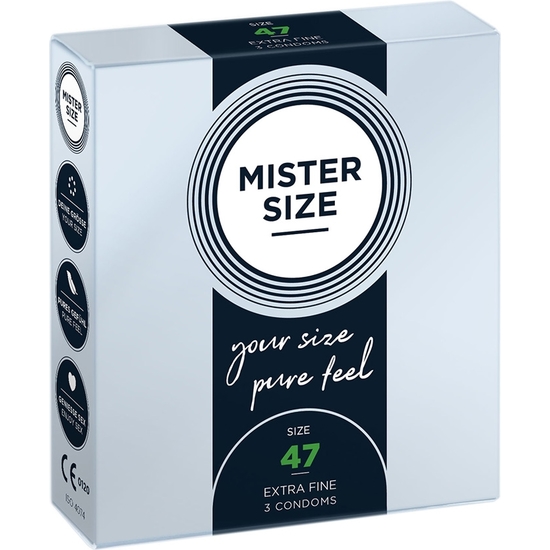 MISTER SIZE 47 (3 PACK) - EXTRA FINO  MISTER SIZE