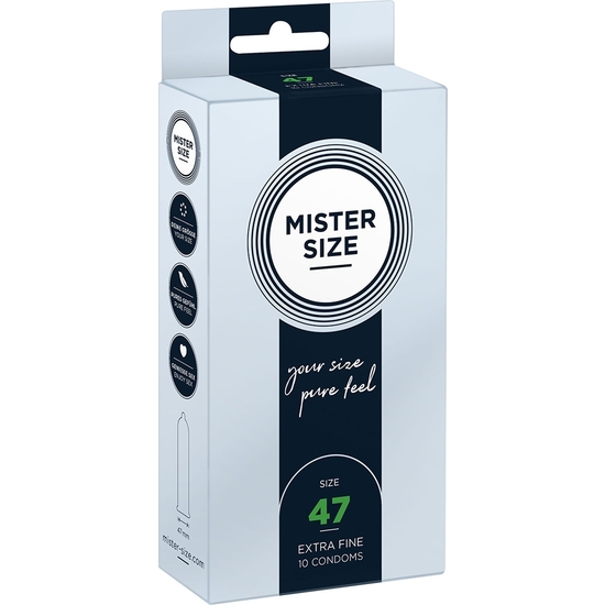 MISTER SIZE 47 (10 PACK) - EXTRA FINO  MISTER SIZE