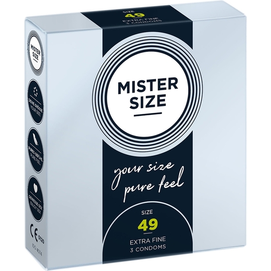 MISTER SIZE 49 (3 PACK) - EXTRA FINO MISTER SIZE