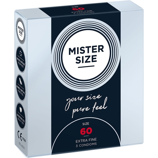 MISTER SIZE 60 (3 PACK) - EXTRA FINO MISTER SIZE