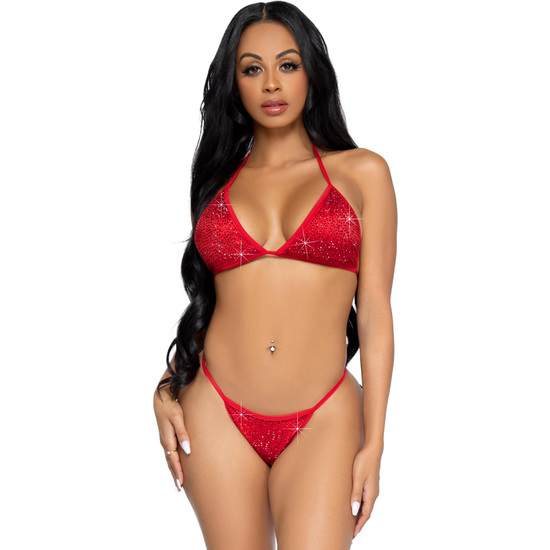 Phoenix Bikini Set - Rojo