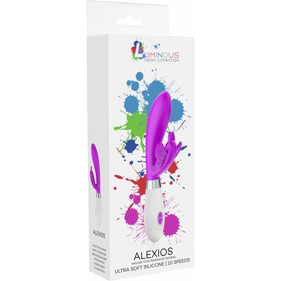 ALEXIOS - ULTRA SOFT SILICONE - 10 SPEEDS - FUCSIA