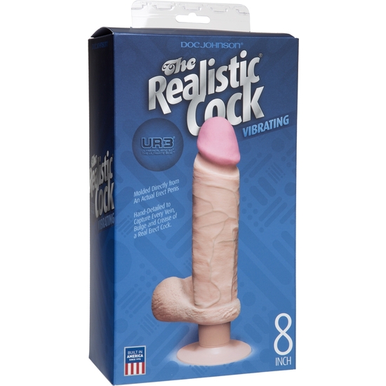 THE REALISTIC COCK UR3 PENE REALISTICO CON VIBRADOR 20 CM