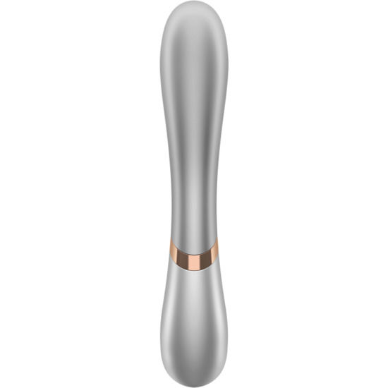 SATISFYER HOT LOVER SILVER/CHAMPAGNE CON APP