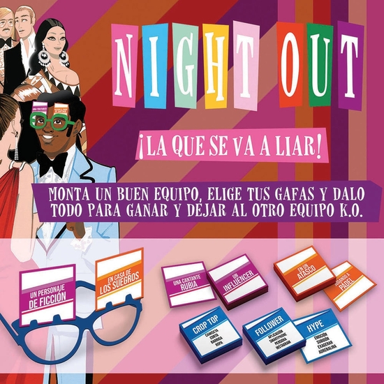 NIGHT OUT PARY GAME KIDULT +18 AÑOS
