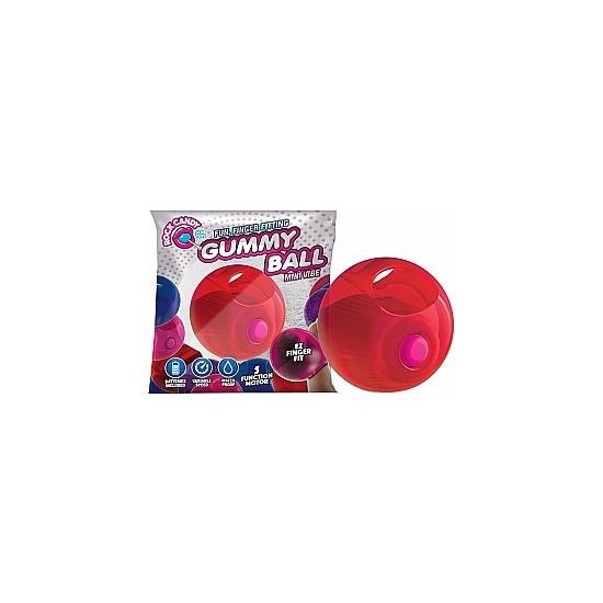 Gummy Balls Bola Vibradora - Rojo