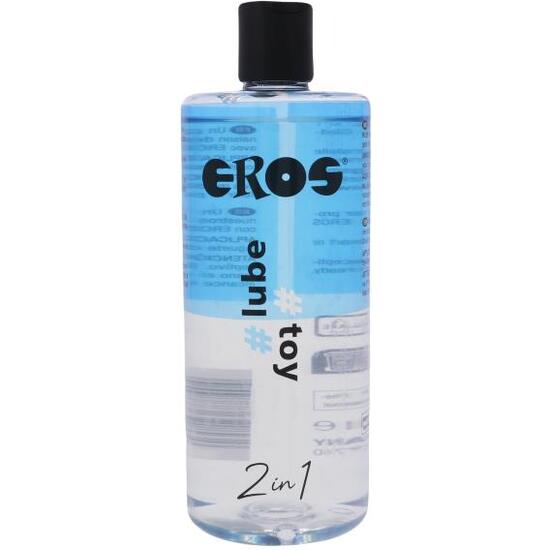 Eros 2 En 1 - Lubricante Base De Agua 500 Ml