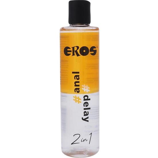 Eros 2 En 1 - Lubricante Relajante Anal A Base De Agua 250 Ml